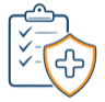 Occupational Health and workplace safety services icon